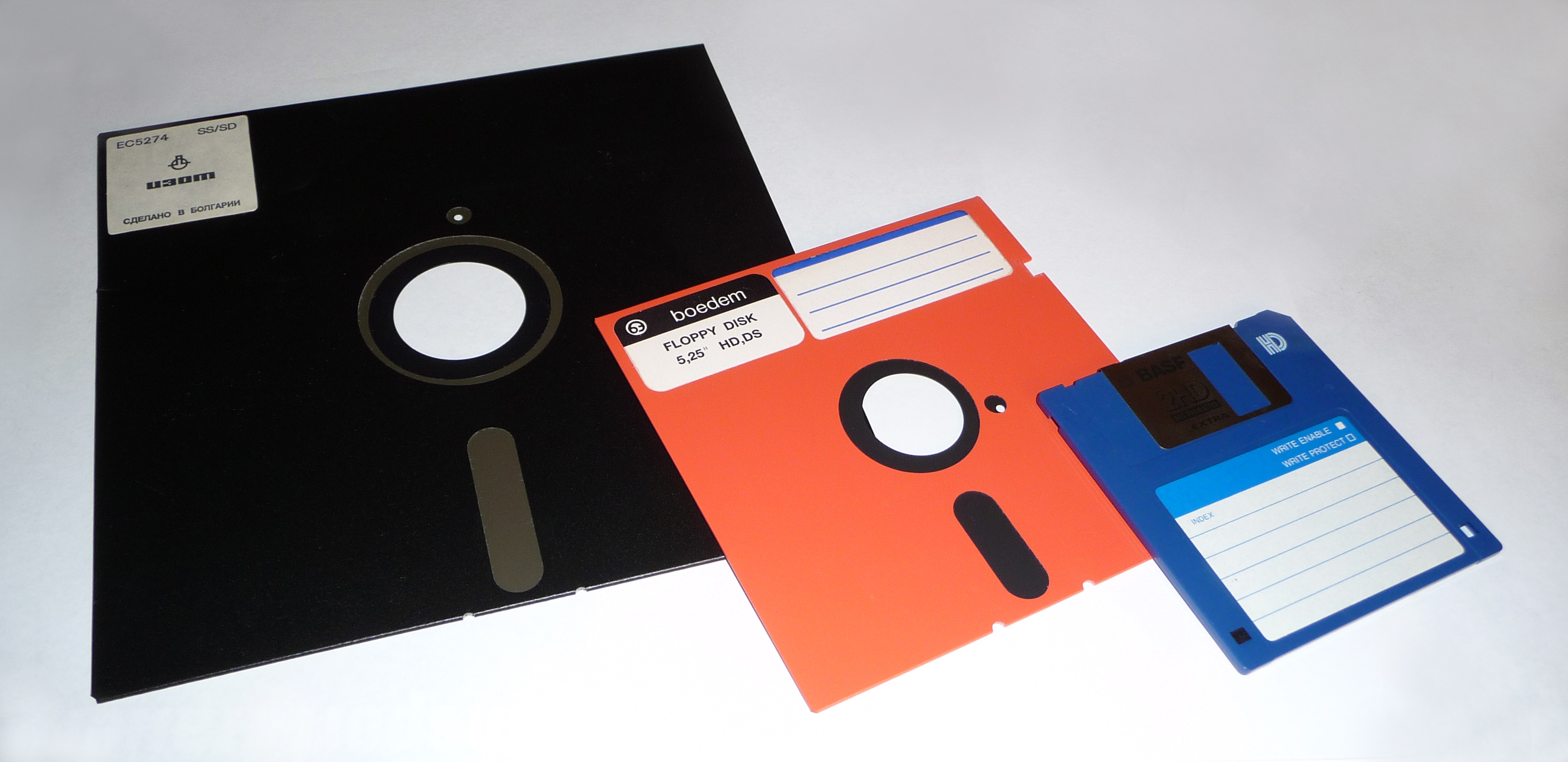 A disk with limited storage space.