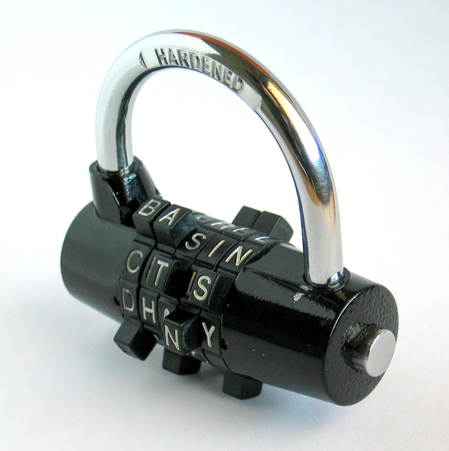A lock or a padlock.
