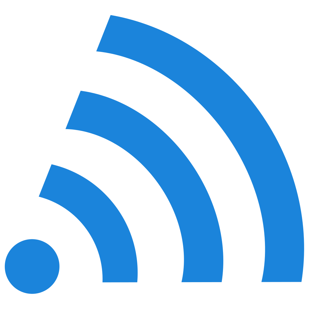 A WiFi signal icon