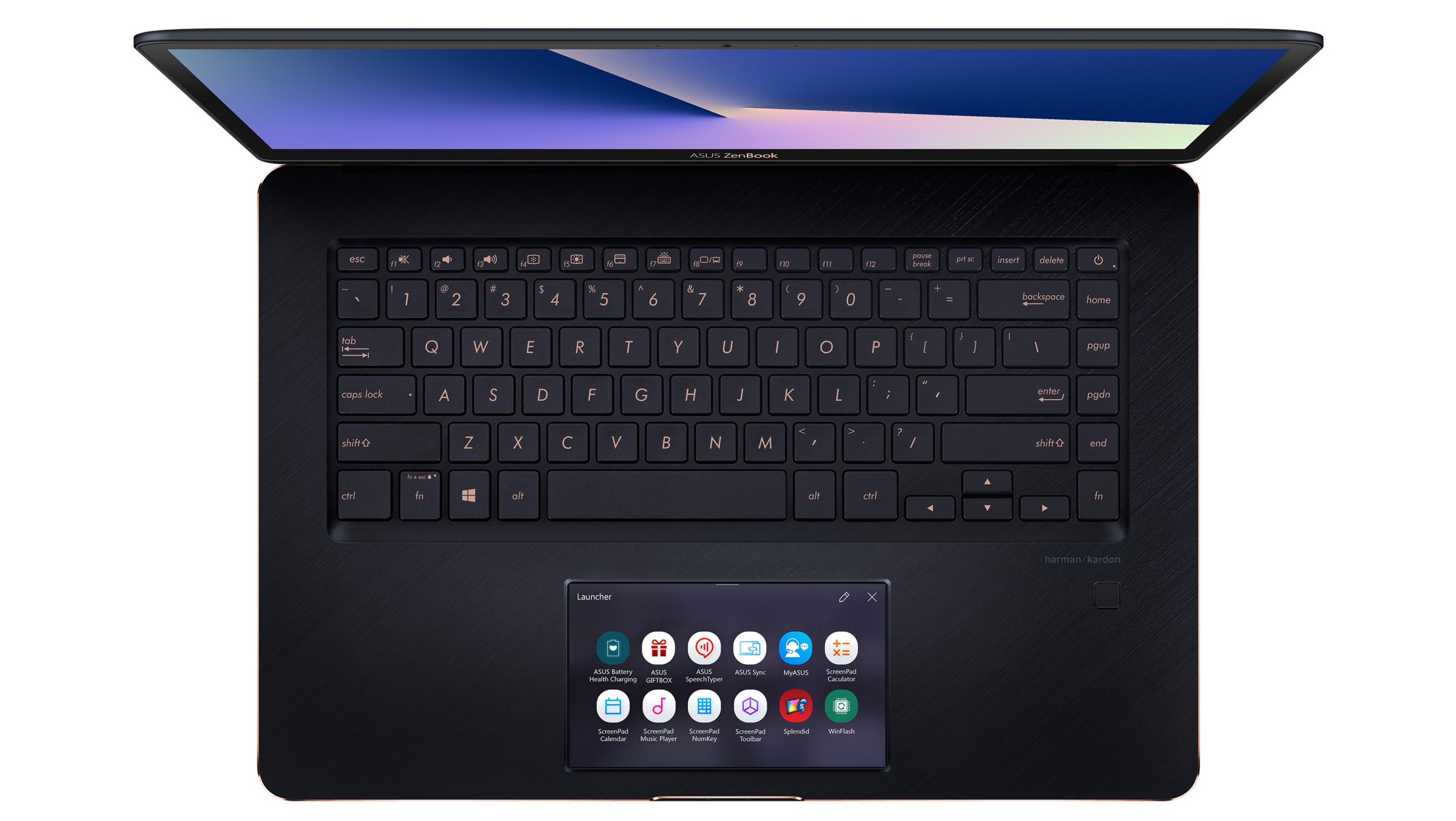 ASUS ZenBook touchpad