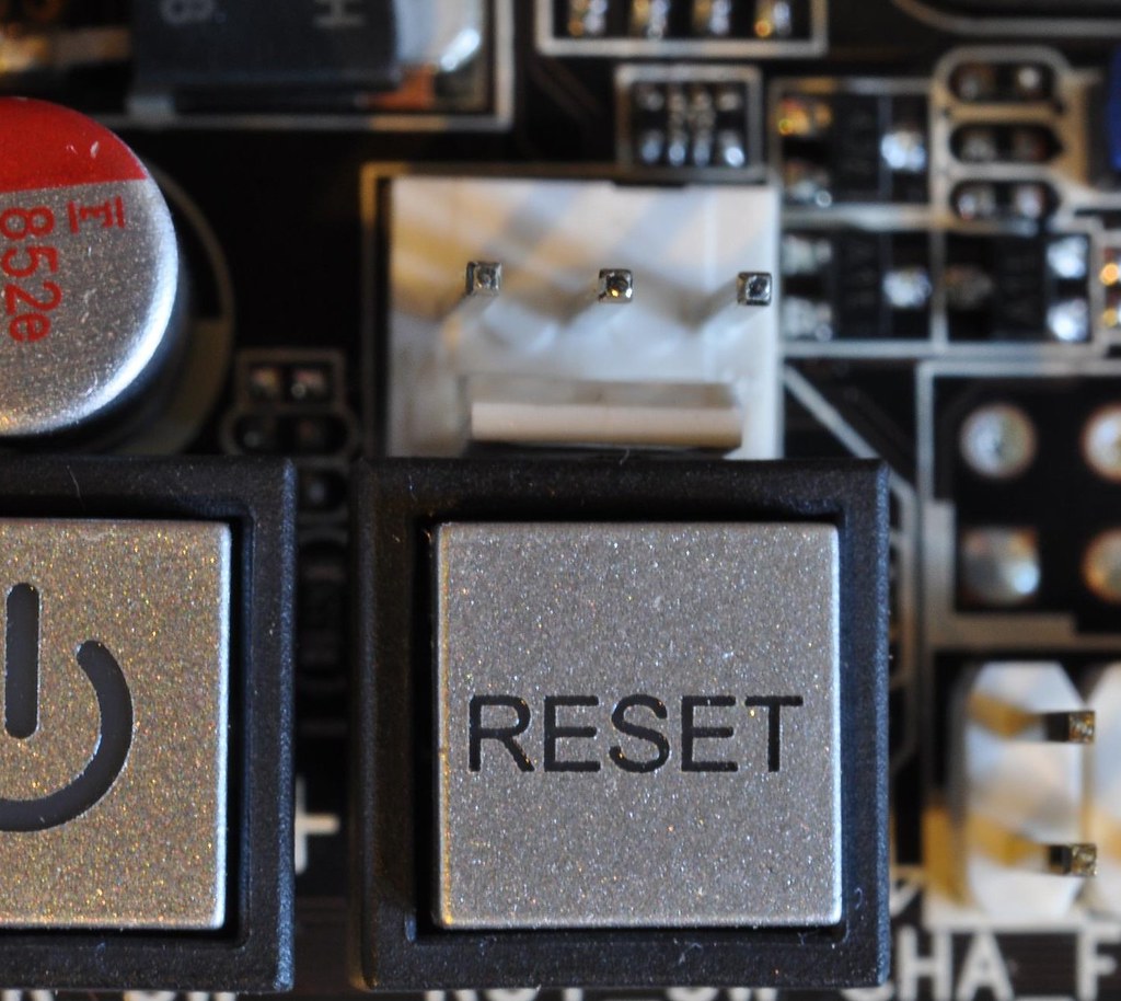 BIOS reset button