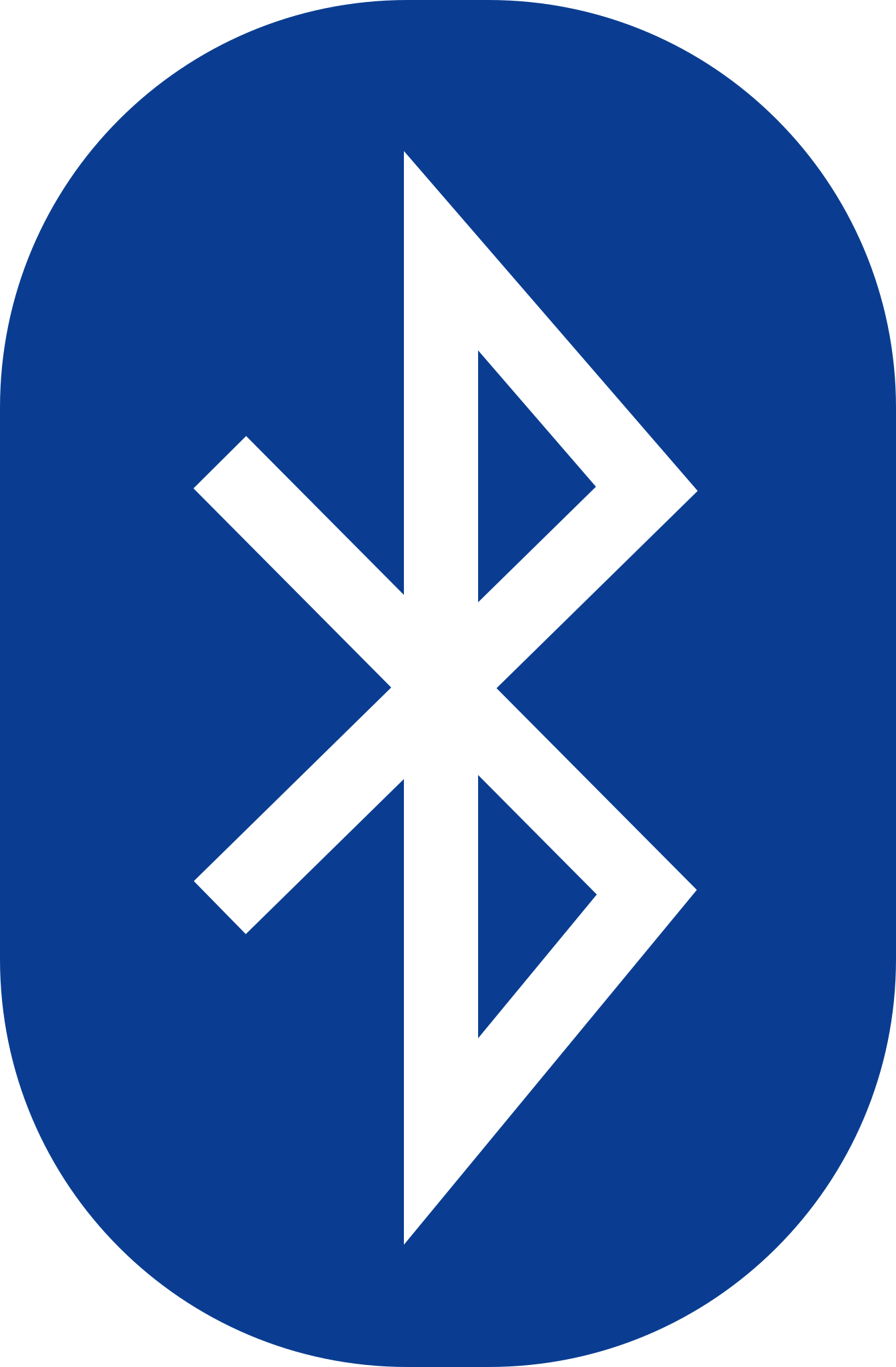 Bluetooth symbol or icon
