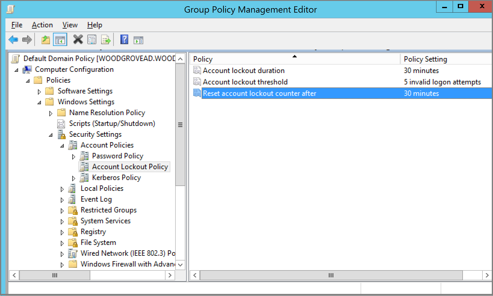 Check if any Group Policy settings are causing account lockouts
Verify if password policies are configured correctly