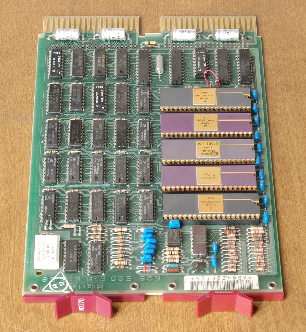 Circuit board or computer hardware components