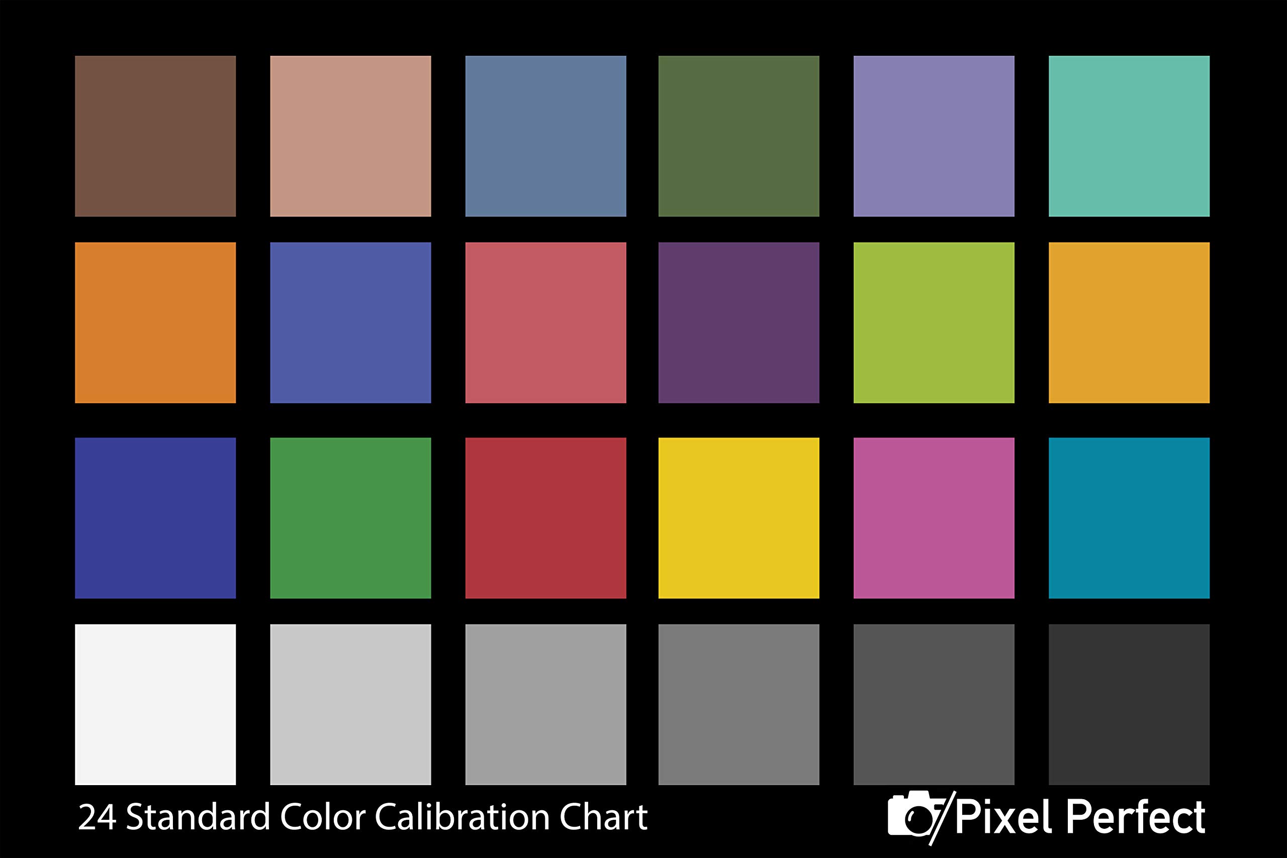 Color calibration chart