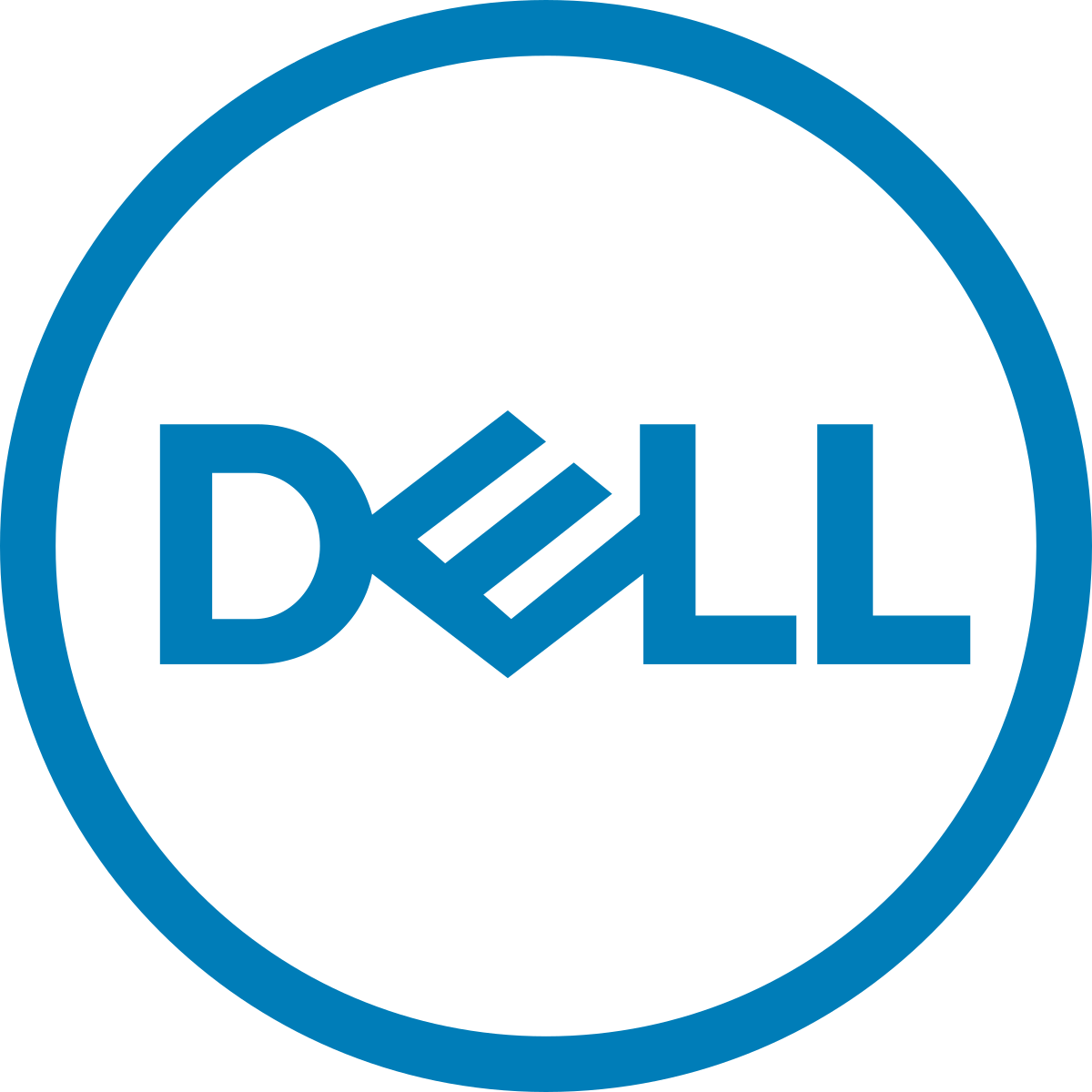 Dell logo with Windows 7 logo