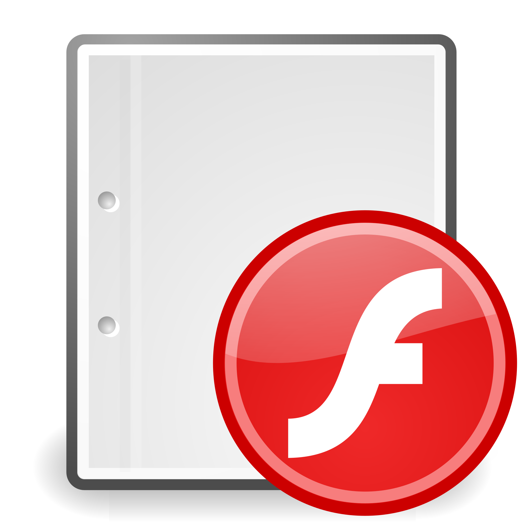 Flash icon with a red X