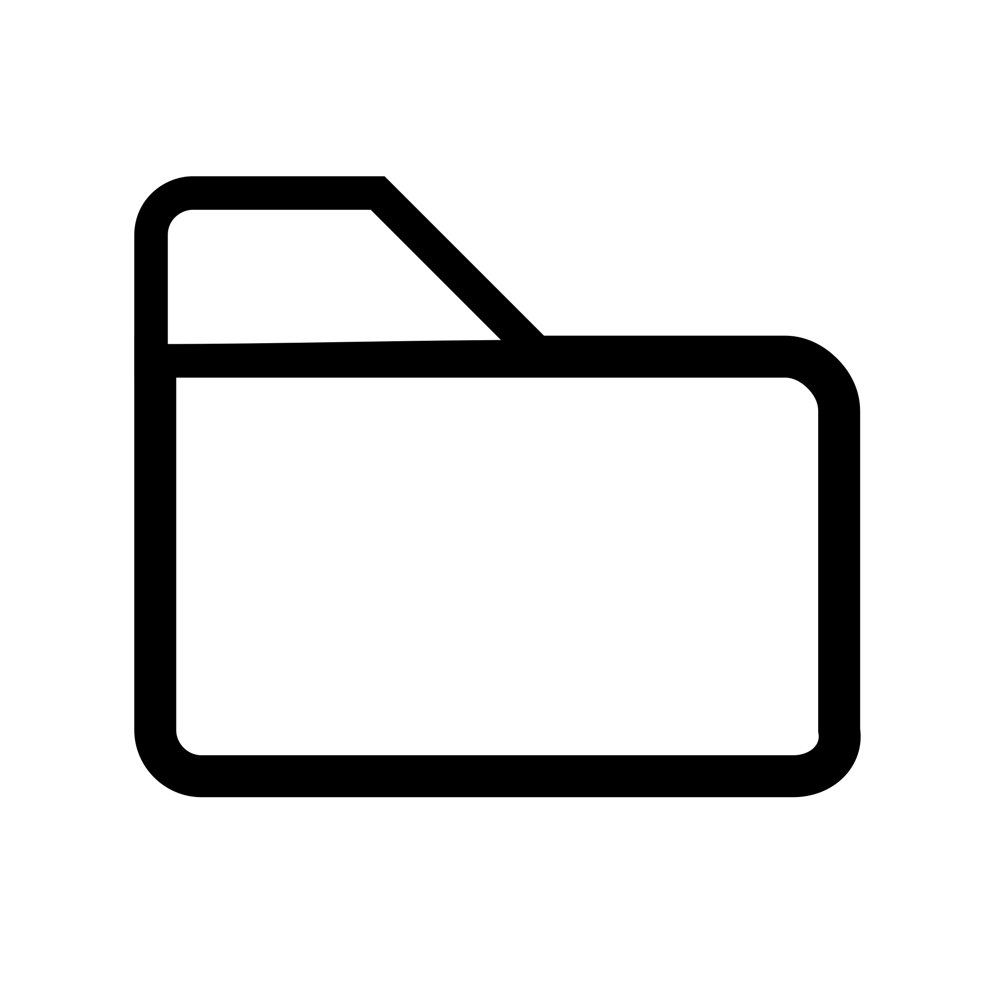 Folder with a document icon