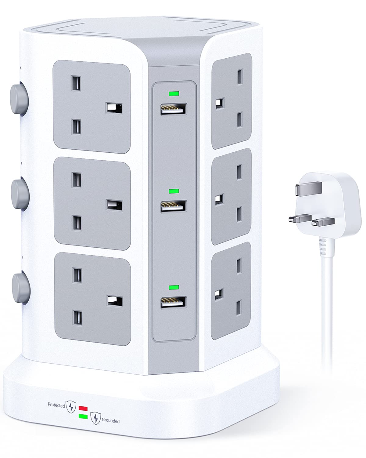 If you are using a power strip or surge protector, unplug it from the wall outlet.
Wait for approximately 30 seconds before plugging it back in.