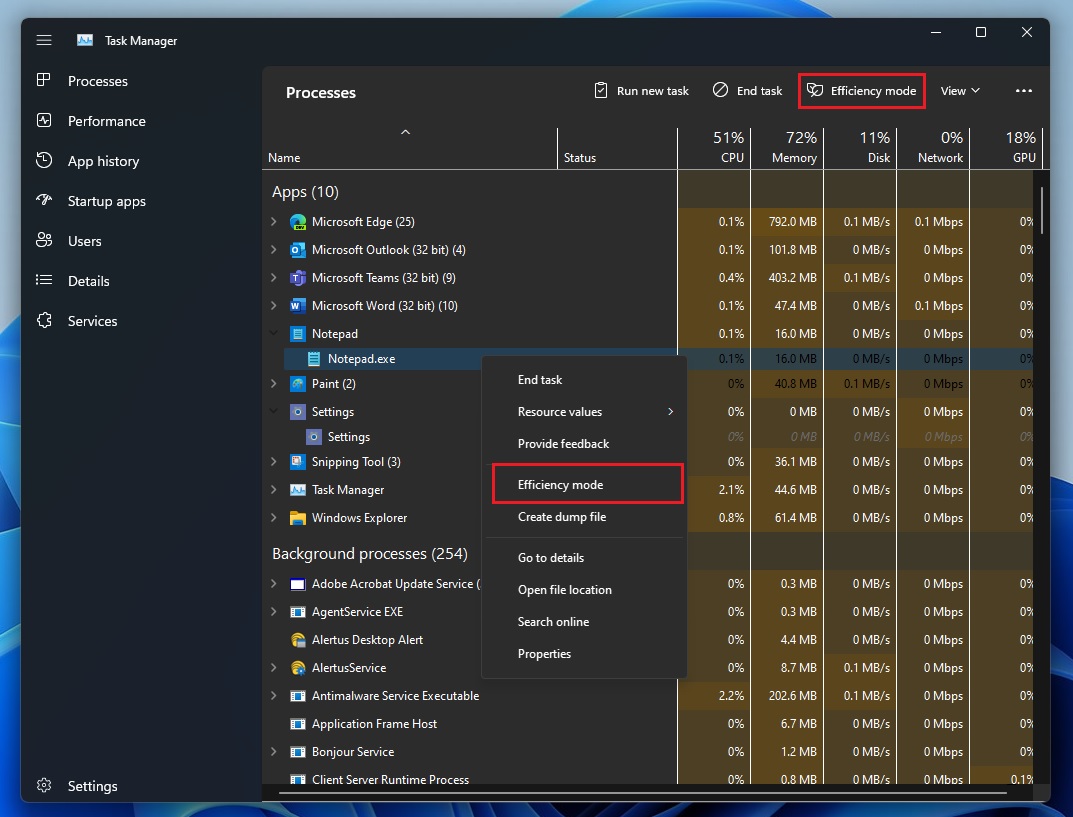 In the Task Manager, disable all the startup items.
Close the Task Manager and go back to the System Configuration window.