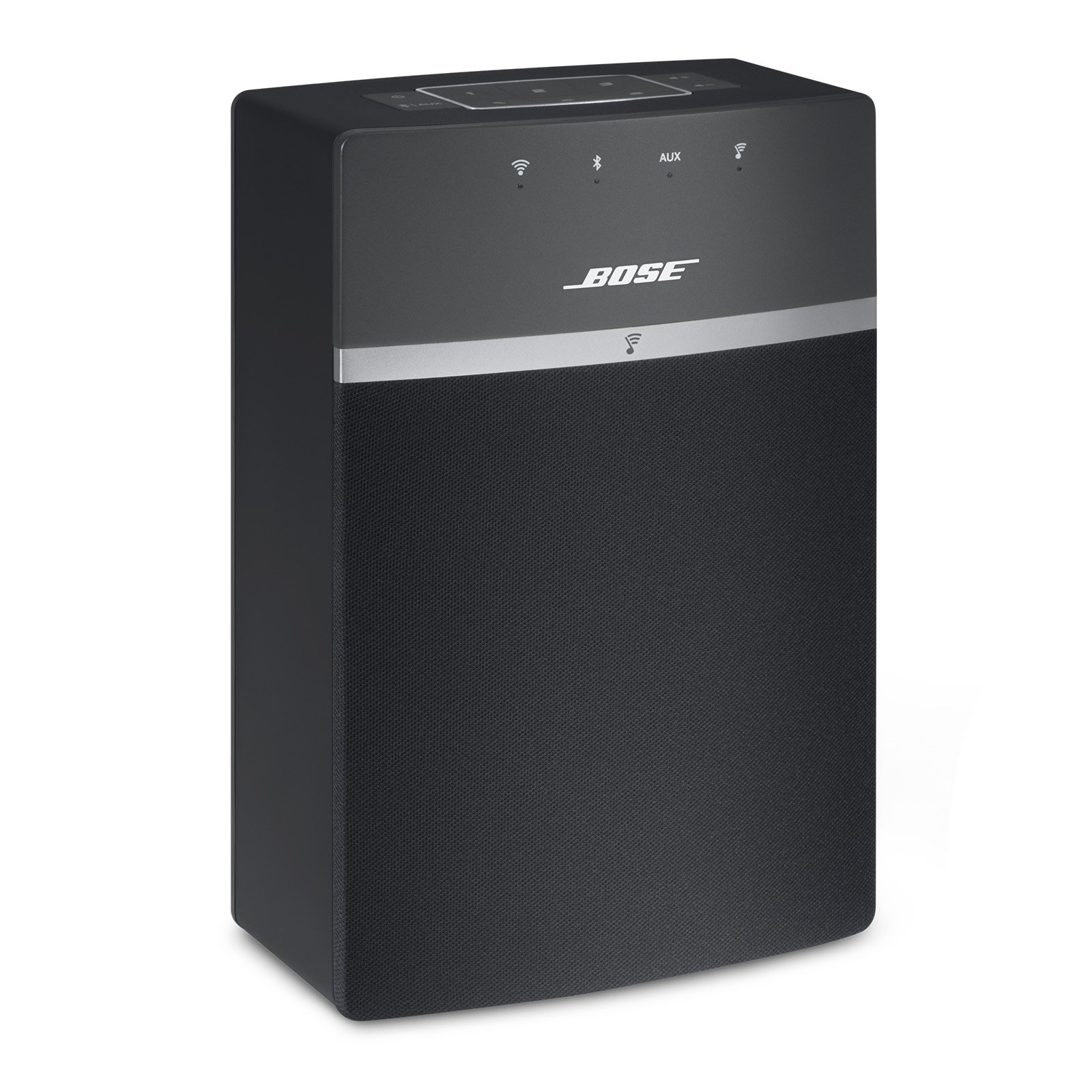 Make sure your SoundTouch 10 speaker is powered on.
Check that the speaker is within range of your Wi-Fi network.