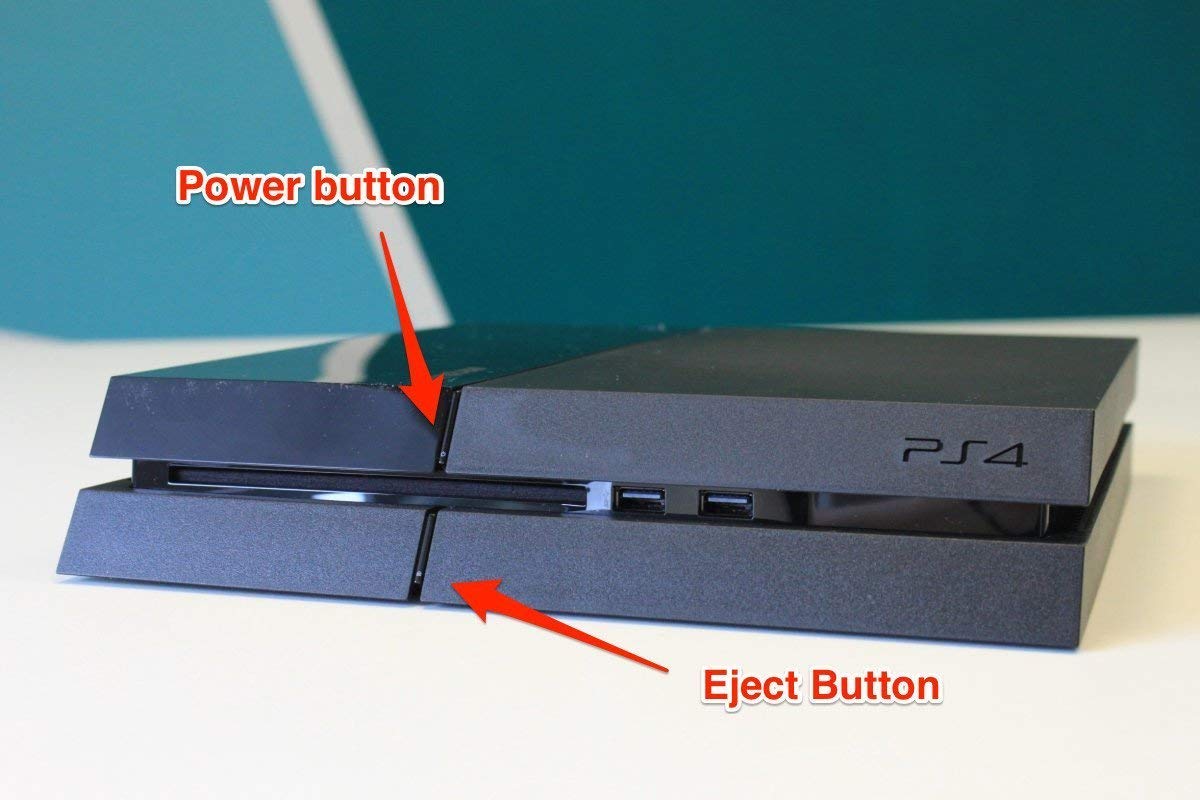 PS4 power button
