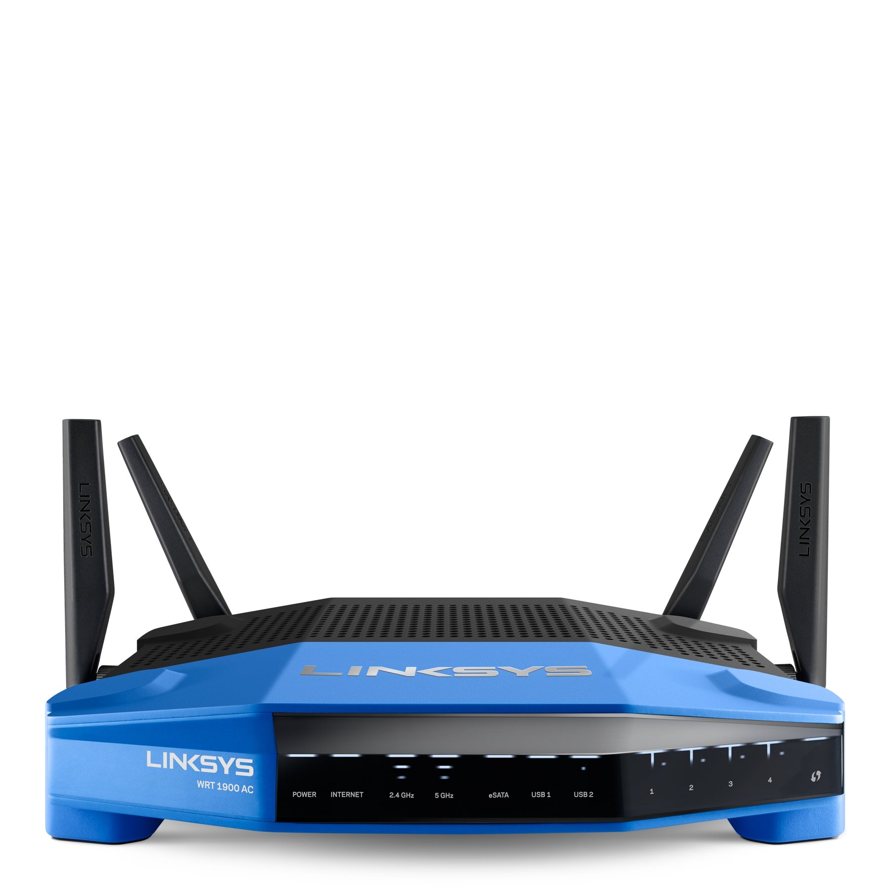 Router with a red 'X' symbol