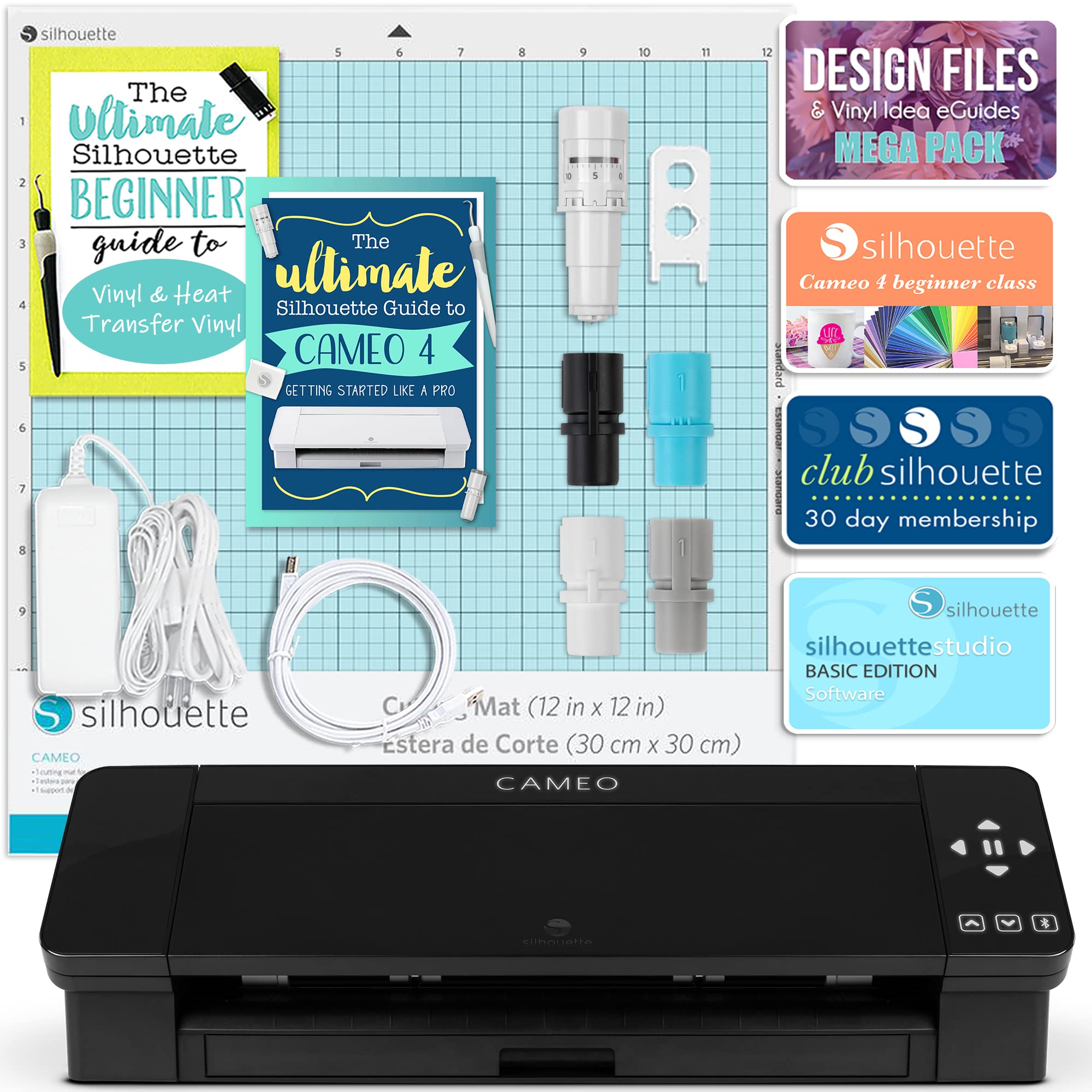 Silhouette Cameo 4 machine with loud noise.