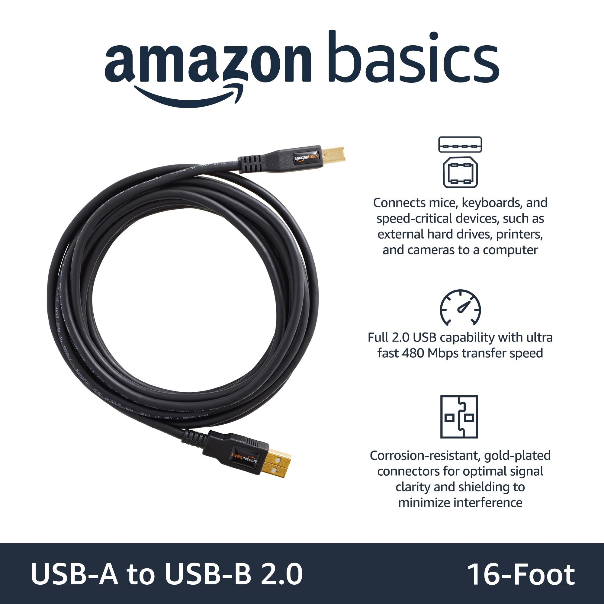 USB cable with interference signal