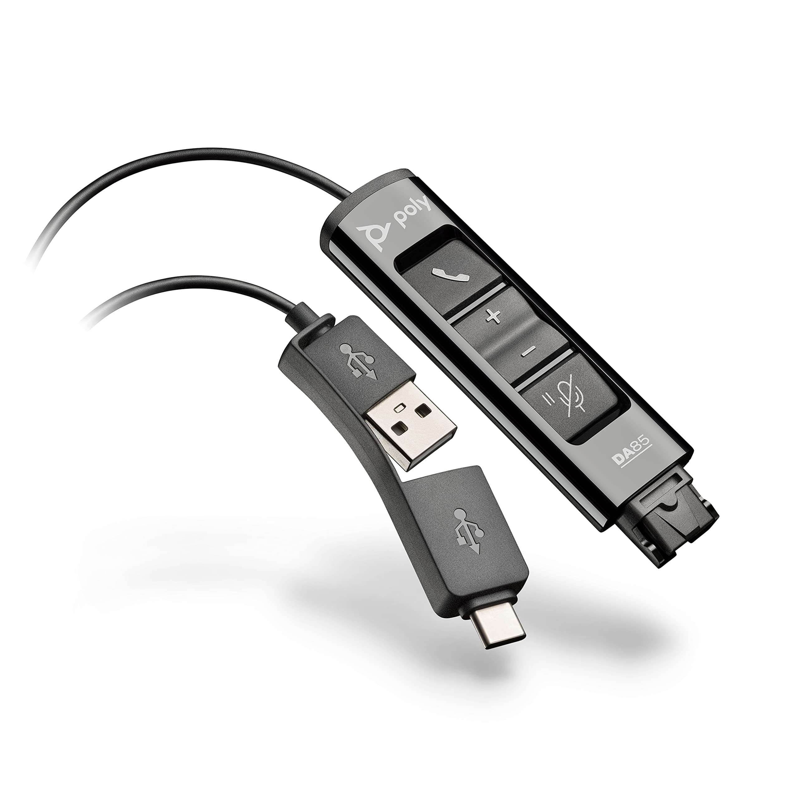 USB port with a disconnected USB dongle