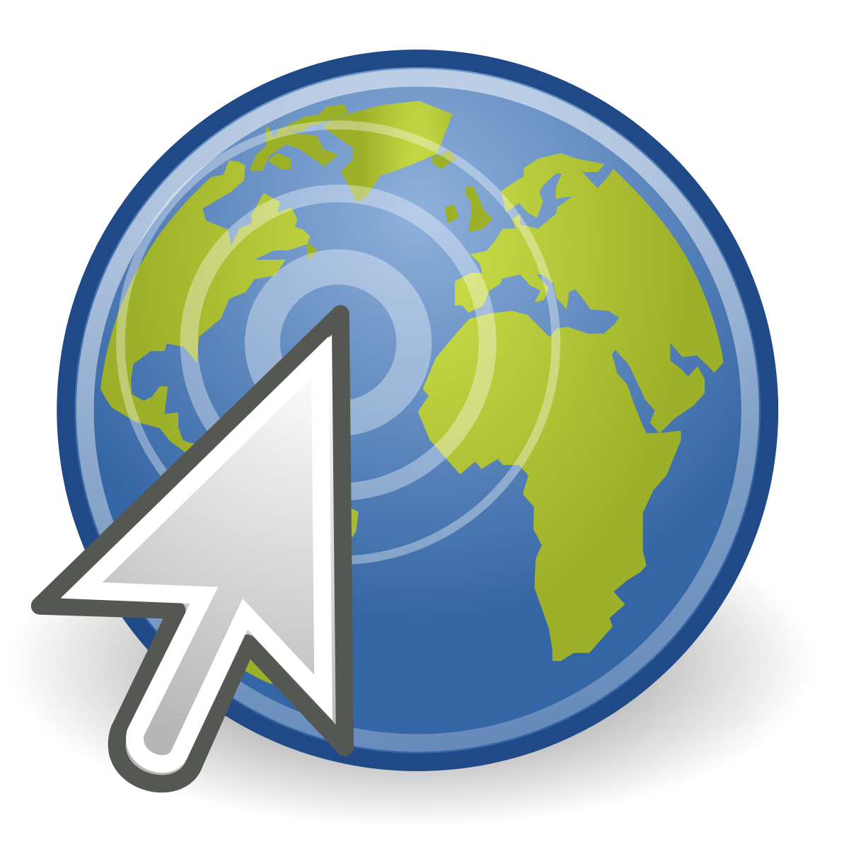Web browser logo or icon