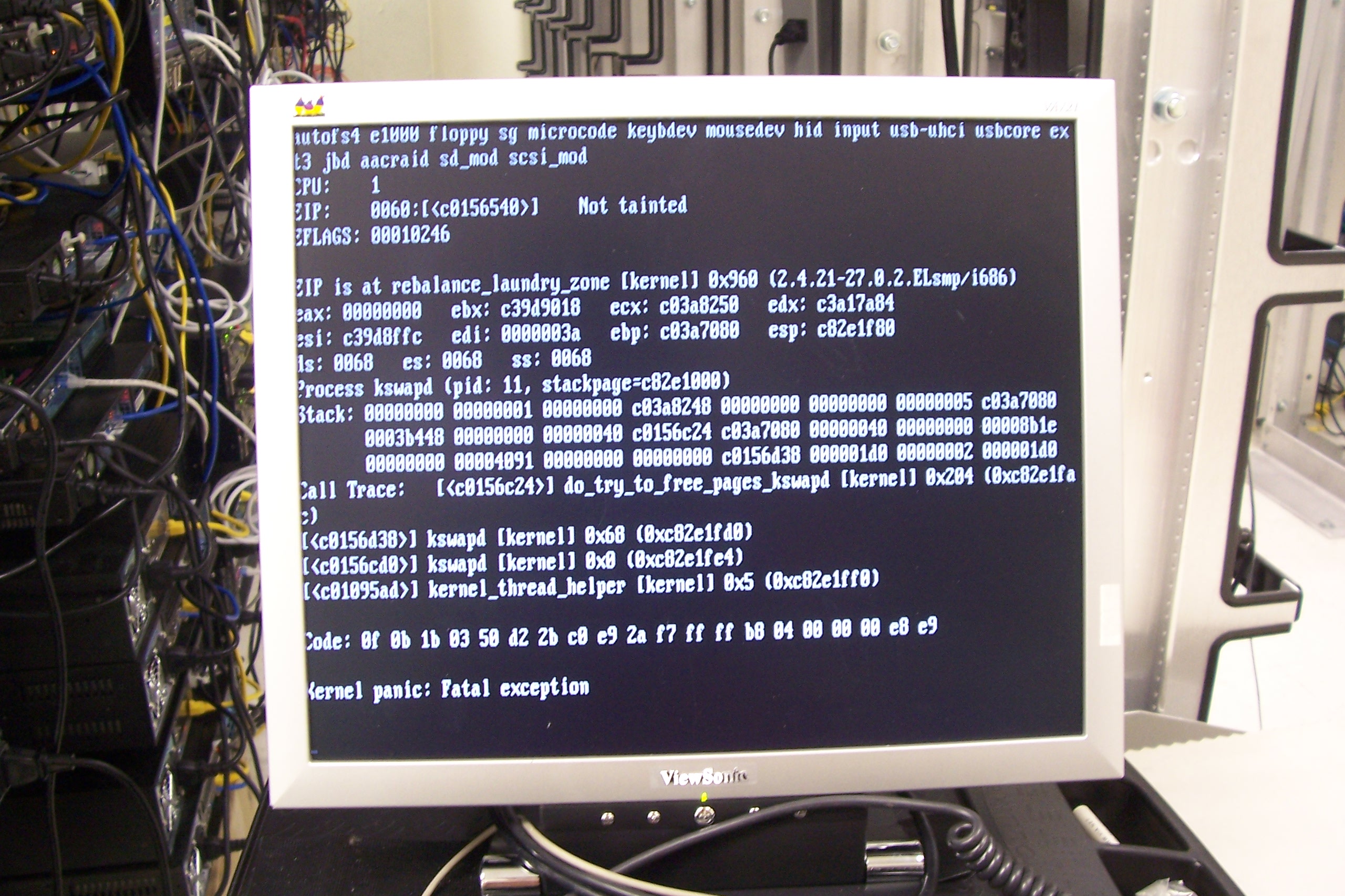 A computer screen displaying a PDF file with error message.