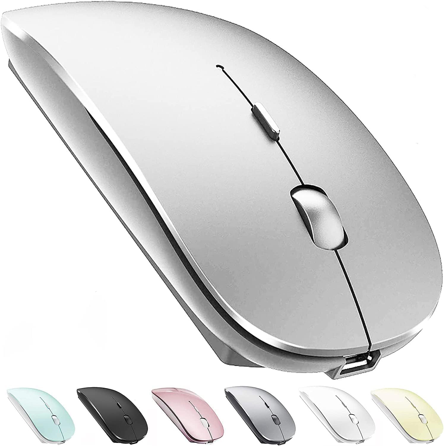 A disconnected wireless mouse icon.