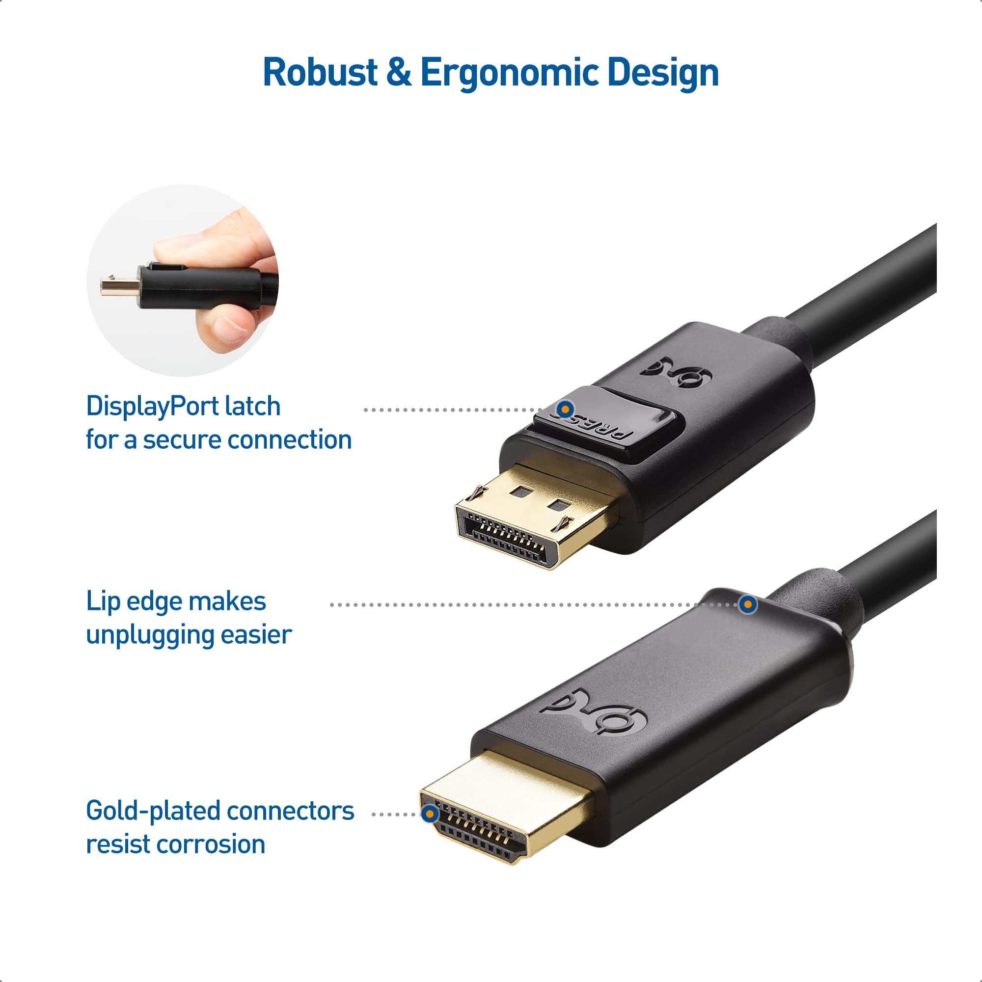 HDMI cable securely connected.